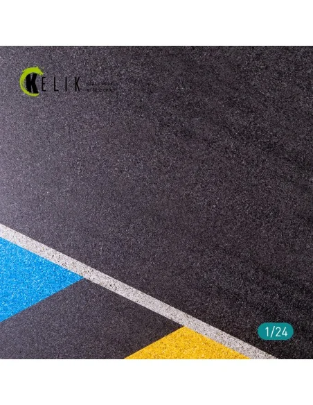 Asphalt road 24 Hours of Le Mans type 2 Base - Acrylic 3 mm (180 x ...