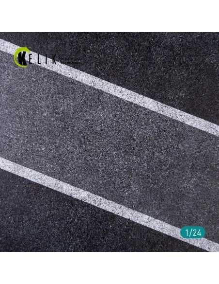 Asphalt road 24 Hours of Le Mans type 3 Base - Acrylic 3 mm (180 x ...