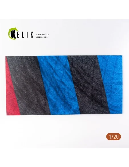 Paul Ricard Circuit Base - Acrylic 3 mm (180 x 357 mm) (210 g) (1/2...