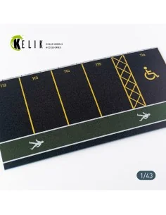 Supermarket Parking type 1 Base - Acrylic 3 mm (180 x 357 mm) (210 ...