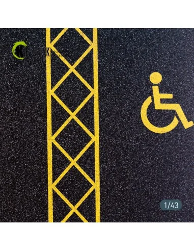 Supermarket Parking type 1 Base - Acrylic 3 mm (180 x 357 mm) (210 ...