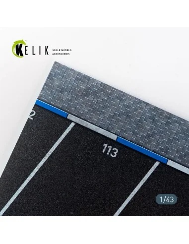 Supermarket Parking type 2 Base - Acrylic 3 mm (180 x 357 mm) (210 ...