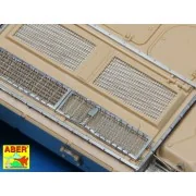 Grilles for Russian tank T-55 also Tiran 5, 1/35 - Aber Models 35G28 Grilles for Russian tank T-55 also Tiran 5, 1/35 - Aber Models 35G28