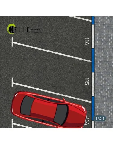 Supermarket Parking type 2 Base - Acrylic 3 mm (180 x 357 mm) (210 ...