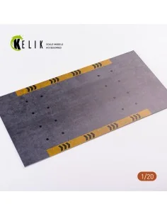 F1 Garage Type 1 Base - Acrylic 3 mm (180 x 357 mm) (210 g) (1/20),...