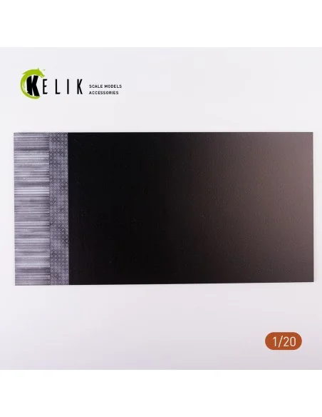 F1 Garage Type 2 Base - Acrylic 3 mm (180 x 357 mm) (210 g) (1/20),...