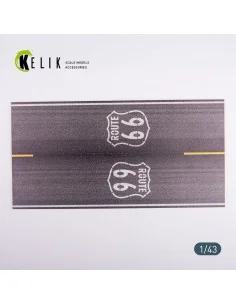 Route 66 - Base - Acrylic 3 mm (180 x 357 mm) (210 g) (1/43), 1/43 ...