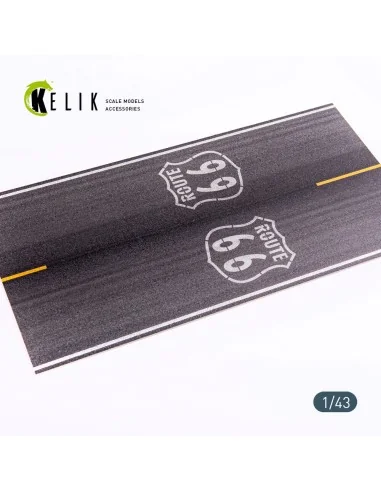 Route 66 - Base - Acrylic 3 mm (180 x 357 mm) (210 g) (1/43), 1/43 ...