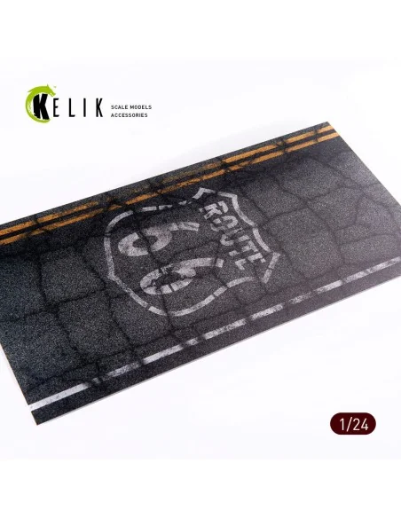 Route 66 - Base - Acrylic 3 mm (180 x 357 mm) (210 g), 1/24 - Kelik...