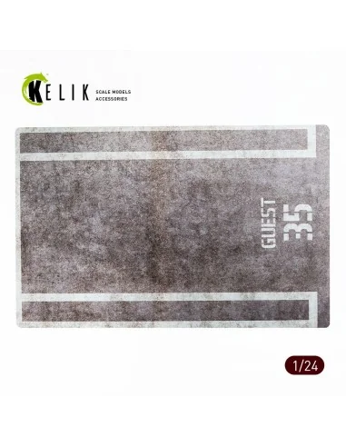 House Parking place Type 1 3 mm (280 x 180 mm) (170 g), 1/24 - Keli...