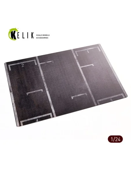 Racing Start Position Stand for 3 models - Base - Acrylic 3 mm (410...