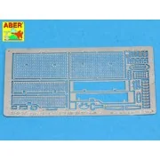 Grilles for T-55A also for ENIGMA, 1/35 - Aber Models 35G29