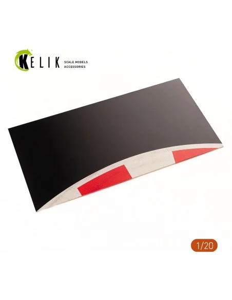 Miami Grand Prix Base - Acrylic 3 mm (180 x 357 mm) (210 g), 1/20 -...