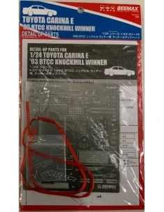 Toyota Carina E '93 BTCC Knockhill Winner Detail UP Parts, 1/24 - N...