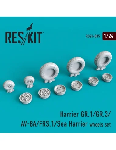 [NO_DESC] Harrier GR.1/GR.3/AV-8A/FRS.1/Sea Harrier wheels set, 1/2...