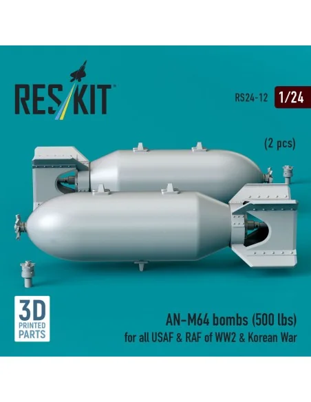 [NO_DESC] AN-M64 bombs (500 lbs) for all USAF & RAF of WW2 & Korean...