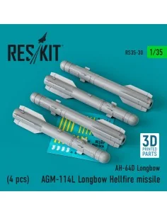 [NO_DESC] AGM-114L Longbow Hellfire missiles (4 pcs)(AH-64D Longbow...