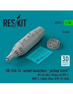 UB-32A-24 rocket launchers pickup truck (1 pcs) (MT-LB, UAZ, Pickup...