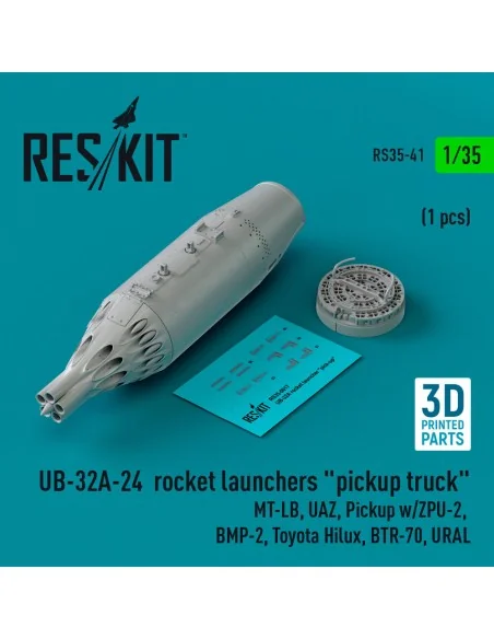 UB-32A-24 rocket launchers pickup truck (1 pcs) (MT-LB, UAZ, Pickup...