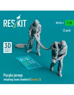 Purple jersey refueling team (modern) (scene 2) (2 pcs) (3D Printed...