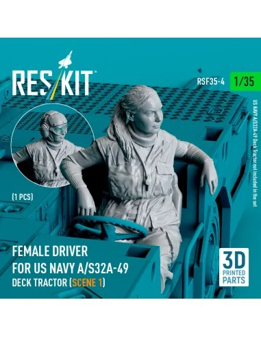 [NO_DESC] Female driver for US NAVY A/S32A-49 Deck Tractor (scene 1...