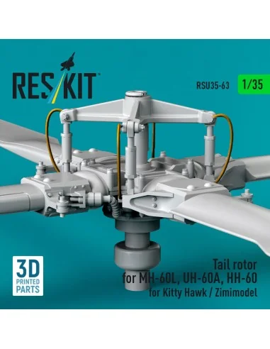 Tail rotor for MH-60L, UH-60A, HH-60 for Kitty Hawk / Zimimodel (3D...