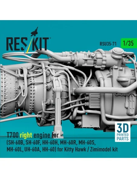 T700 right engine (SH-60B, SH-60F, HH-60H, MH-60R, MH-60S, MH-60L, ...