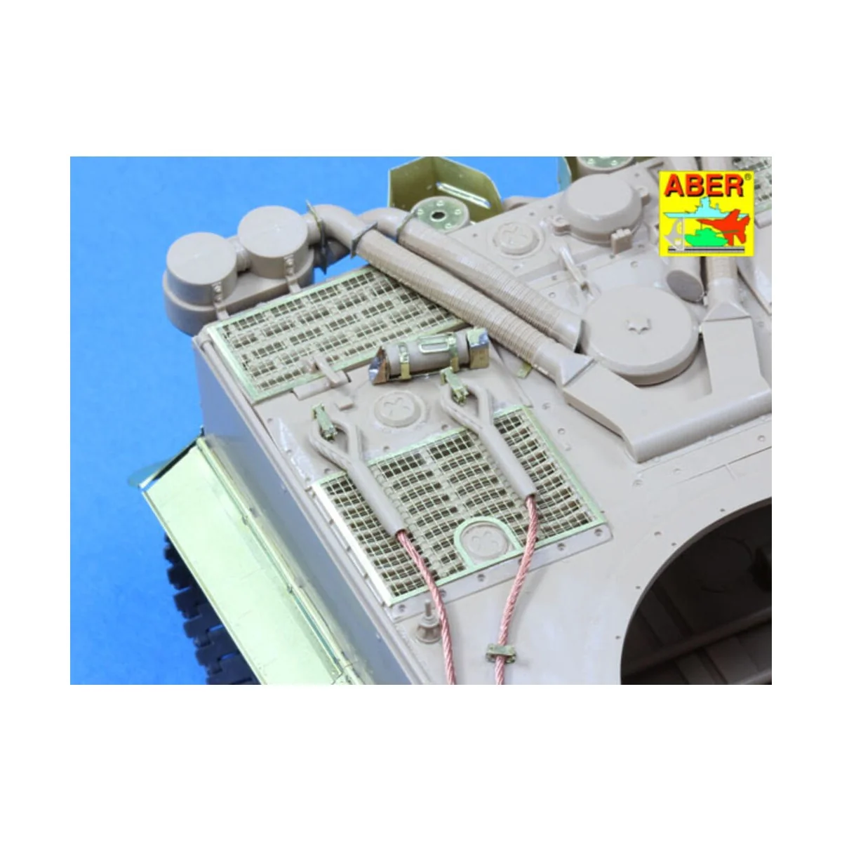 Grilles for Sd.Kfz. 181 Tiger I, 1/35 - Aber Models 35G31