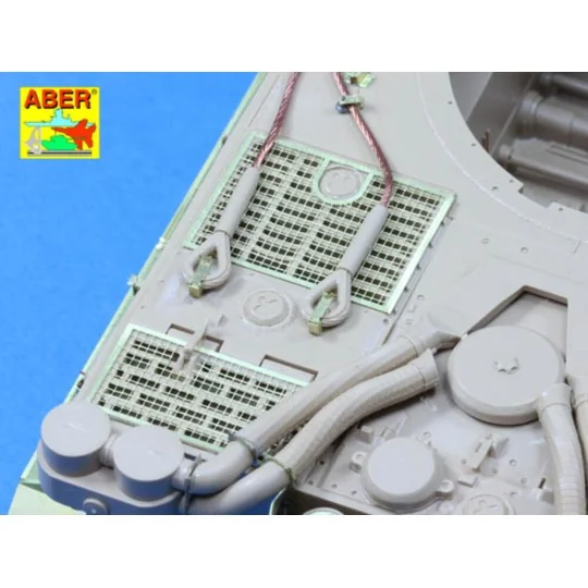 Grilles for Sd.Kfz. 181 Tiger I, 1/35 - Aber Models 35G31
