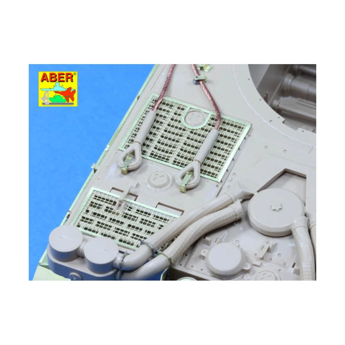 Grilles for Sd.Kfz. 181 Tiger I, 1/35 - Aber Models 35G31