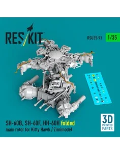 [NO_DESC] SH-60B, SH-60F, HH-60H folded main rotor for Kitty Hawk /...