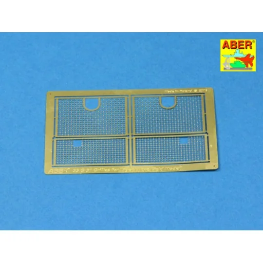 Grilles for Sd.Kfz. 181 Tiger I, 1/35 - Aber Models 35G31