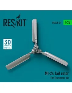 Mi-24 tail rotor for Trumpeter kit (3D printed), 1/35 - ResKit Mode...