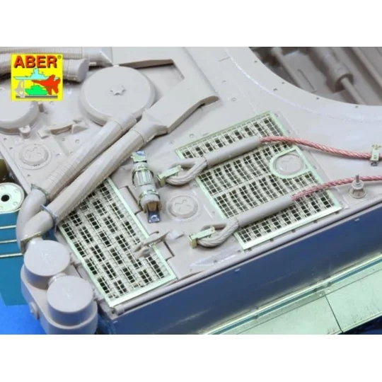 Grilles for Sd.Kfz. 181 Tiger I, 1/35 - Aber Models 35G31