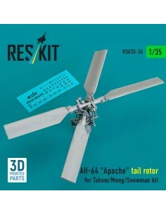 [NO_DESC] AH-64 Apache tail rotor for Takom/Meng/Snowman kit (3D Pr...