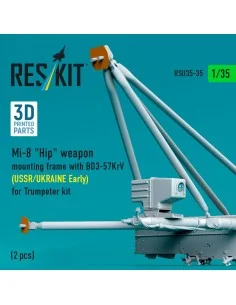 Mi-8 Hip weapon mounting frame with BD3-57KrV (USSR/UKRAINE Early) ... 2