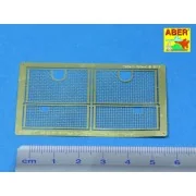 Grilles for Sd.Kfz. 181 Tiger I, 1/35 - Aber Models 35G31
