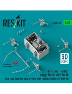 CH-54A Tarhe cargo hoist with hook and load leveller cargo reels wi...
