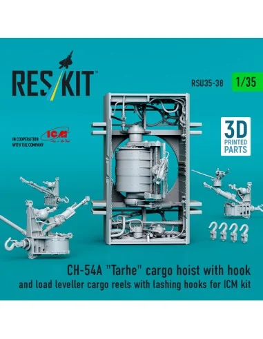 CH-54A Tarhe cargo hoist with hook and load leveller cargo reels wi...
