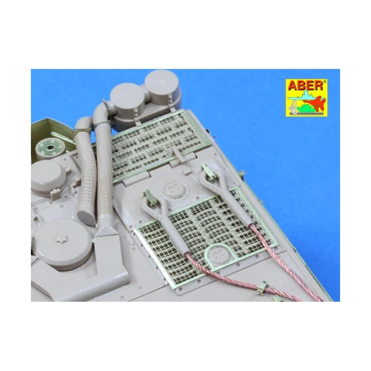 Grilles for Sd.Kfz. 181 Tiger I, 1/35 - Aber Models 35G31
