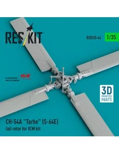 CH-54A Tarhe(S-64E) tail rotor for ICM kit (3D Printed), 1/35 - Res...
