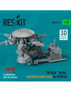 CH-54A Tarhe unfolded main rotor for ICM kit (3D Printed), 1/35 - R...