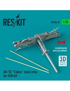 [NO_DESC] AH-1G Cobra main rotor for ICM kit (3D Printed), 1/35 - R...