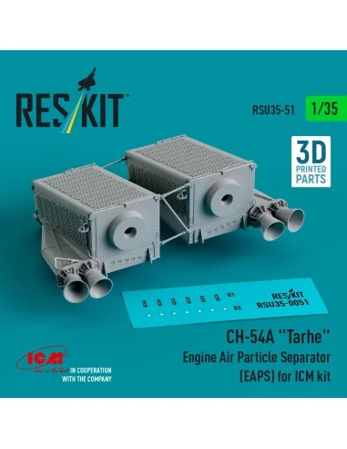 CH-54A Tarhe Engine Air Particle Separator (EAPS) for ICM kit (3D P...