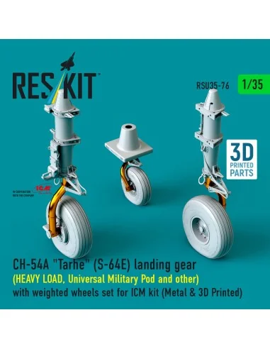 CH-54A Tarhe(S-64E) landing gear (HEAVY LOAD, Universal Military Po...