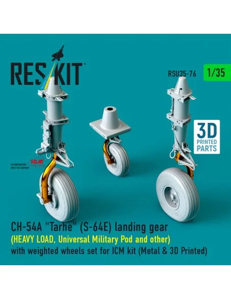 CH-54A Tarhe(S-64E) landing gear (HEAVY LOAD, Universal Military Po...