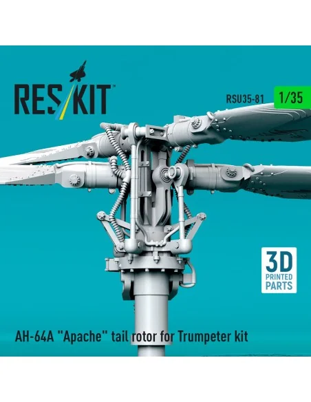 [NO_DESC] AH-64A Apache tail rotor for Trumpeter kit (3D Printed), ...
