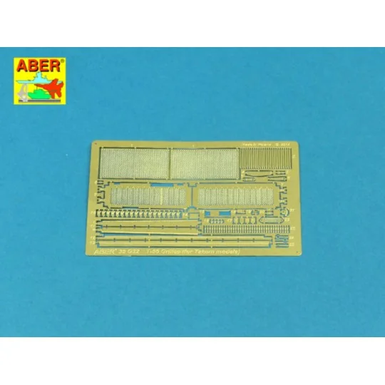 Grilles for T-55AM also for T-55AMV, 1/35 - Aber Models 35G32