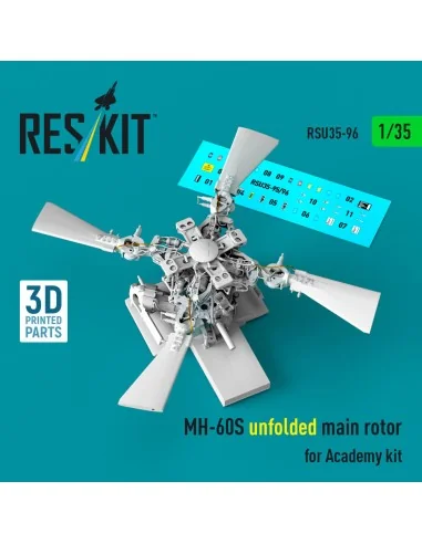 [NO_DESC] MH-60S unfolded main rotor (3D Printed) for Academy, 1/35...
