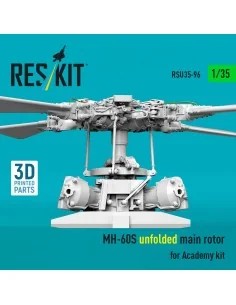 MH-60S unfolded main rotor (3D Printed) for Academy, 1/35 - ResKit ... 2